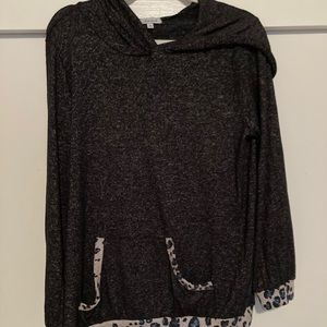 Leopard hoodie